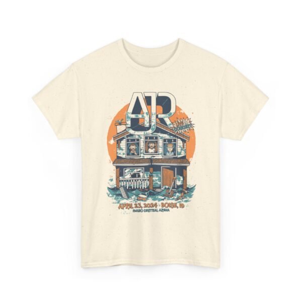 AJR April 23 2024 Idaho Central Arena T-Shirt - Image 4