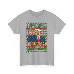 Trump Make Christmas Great Again Funny T-Shirt