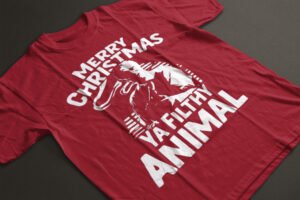 Merry Christmas Ya Filthy Animal In Angels With Even Filthier Souls Movie T-Shirt